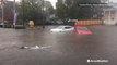 Severe flooding leaves cars underwater in Massachusetts