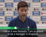 Pochettino proud to manage in England