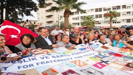 Balıkesir Ayvalık Tatları Festivali'nde 'Barış' Mesajı