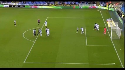 Cameron Jerome | Reading 1 - 2 Norwich City