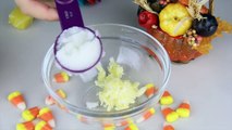 DIY Candy Corn EOS! | Using REAL Candy Corn! | EOS Halloween Lip Balm!