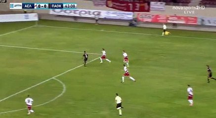 Leo Matos Goal HD -  AEL Larissa	0-1	PAOK 30.09.2017