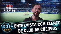 Léo Lins entrevista elenco de Club de Cuervos