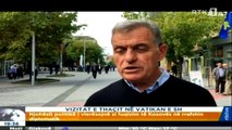 VIZITA E PRESIDENTIT THACI NE VATIKAN