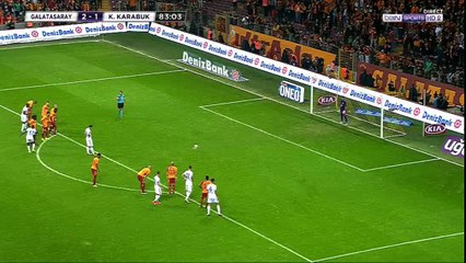 Evgen Seleznev penalty | Galatasaray 2 - 2 Karabukspor