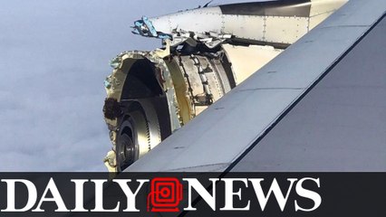 Engine destroyed on Air France flight from Paris to LA