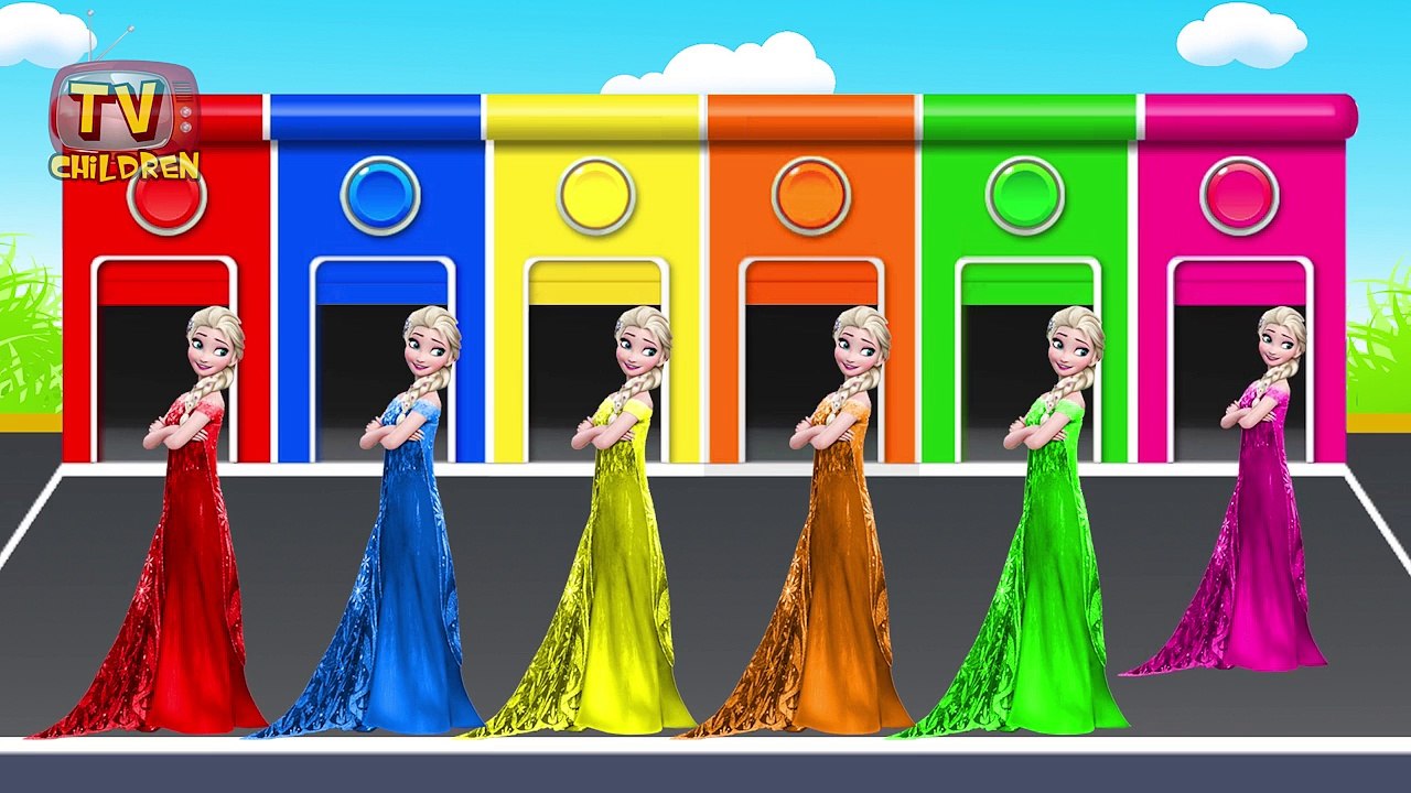 Learn Colors With Beauty and the Beast - Teach Colours Baby Children Toddlers - Nursery Compilation