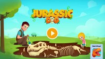 Fun Jurassic Dig Kids Games - Kids Find Hidden Dinosaur Bones With Cute Vehicles - Kid Dinosaur Game