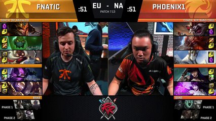 Video herunterladen: FNC vs P1 2017 Rift Rivals Day 1 | NA vs. EU LOL Esports | Fnatic vs Phoenix1