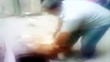 جاب العيد و هو يذبح الخاروف هههههه1