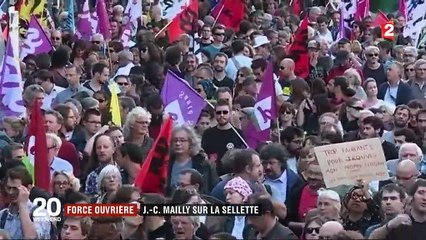 Force ouvrière : Jean-Claude Mailly sur la sellette