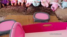 Baby Dolls Twin‘s Bed - Smoby Baby Nurse Dolls Bed Baby Annabell Go to bed
