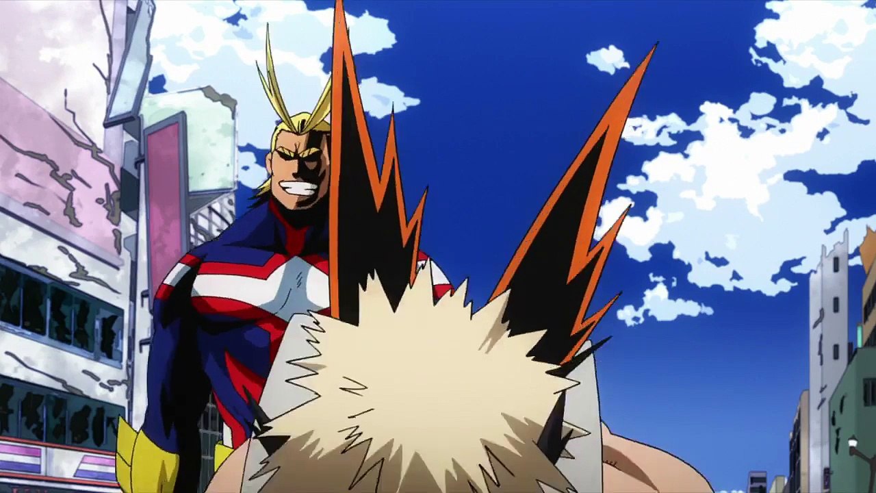 Boku No Hero Academia Season 2 - ALL MIGHT VS MIDORIYA  Bakugo Full Fight 2017 HD