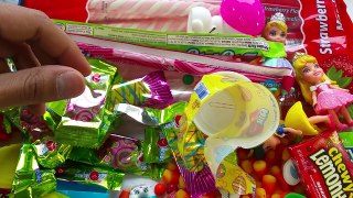 A lot of Candy & Surprise Eggs LEGO Friends Minnie Mouse & More
