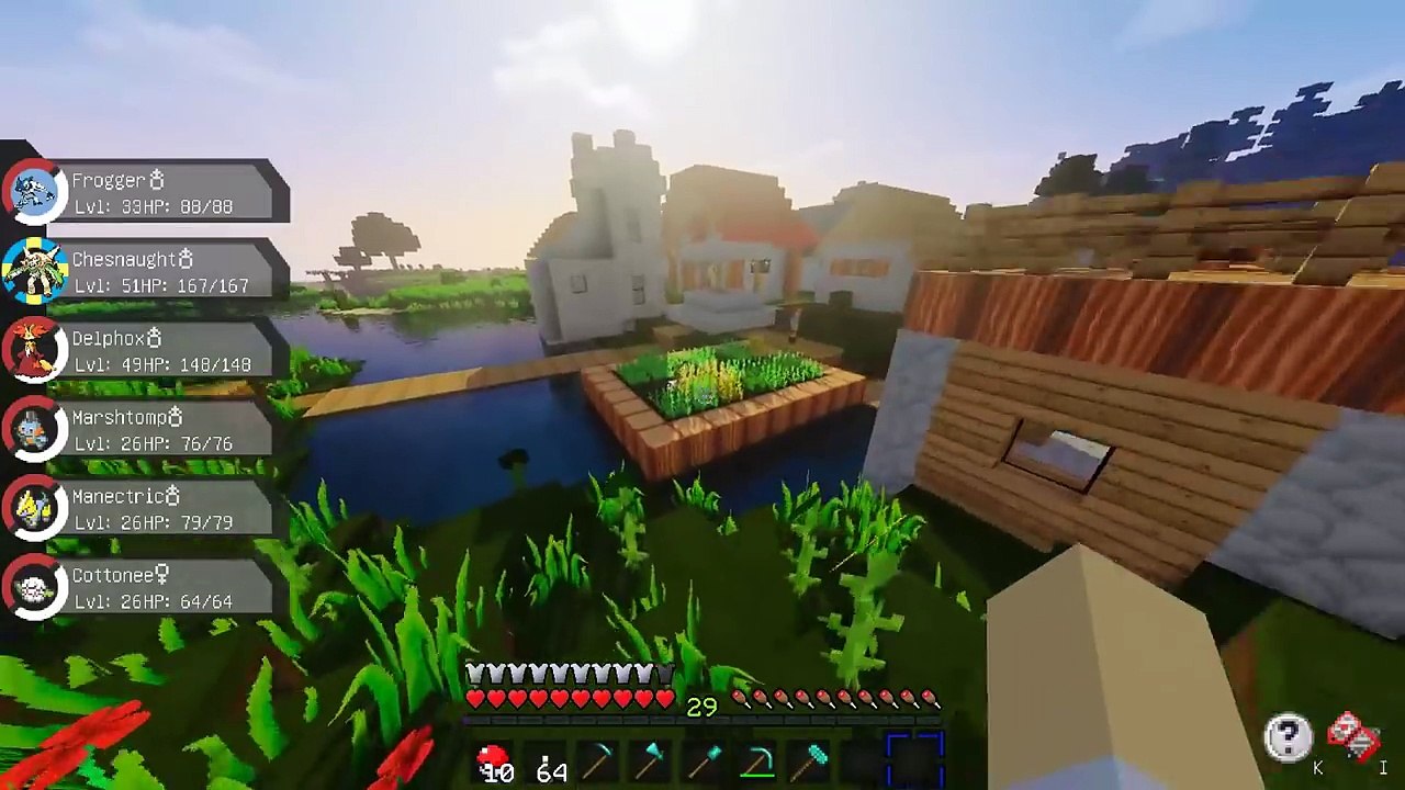 Minecraft Pixelmon - EVOLVING INTO SHINY GRENINJA!!! - Episode 6
