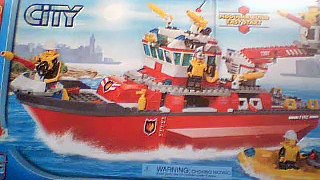 Lego City Fire Boat Review