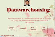 1 - Introduction to Data warehouse and Data warehousing