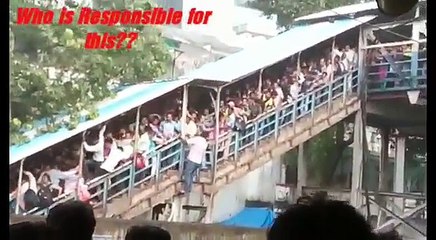 [MP4 360p] _MUMBAI_ Elphinstone Road station stampede __ एल्फिन्स्टन ब्रिज हादसा __ Elphinstone Collapse