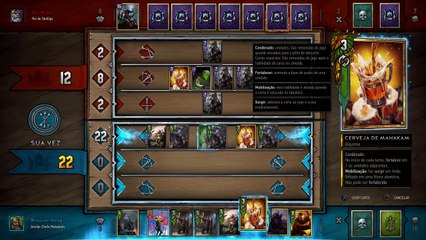 GWENT: The Witcher Card Game - O TESTE DOS COPOS