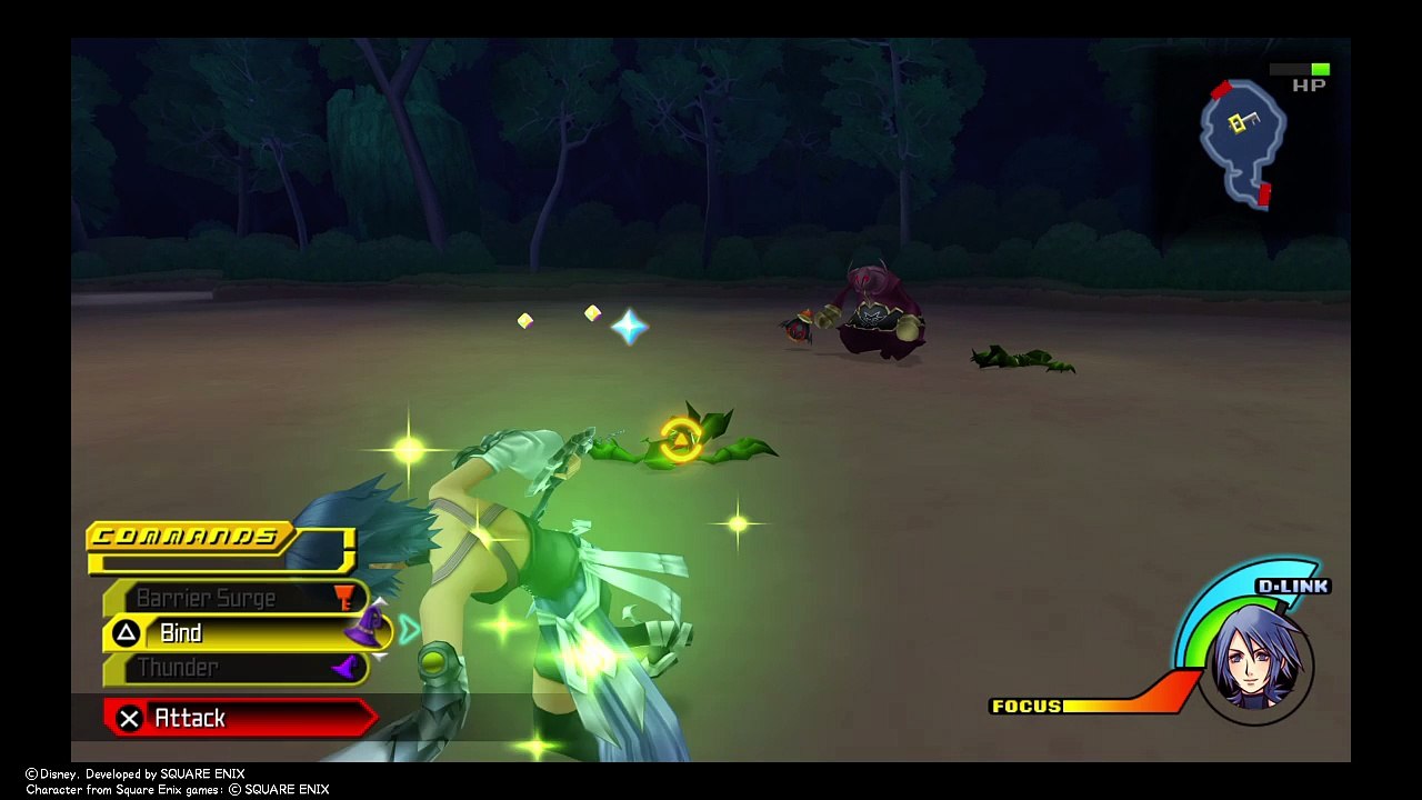 KINGDOM HEARTS HD 1.5 2.5 ReMIX BBS Aqua Showcase 0