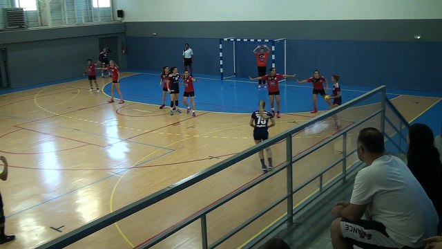 Les buts de la 1ére mi-temps de la rencontre CUERS - CAGNES PNF 2017-2018