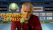 Conférence de presse AJ Auxerre - FC Sochaux-Montbéliard (2-0) : Francis GILLOT (AJA) - Peter ZEIDLER (FCSM) - 2017/2018