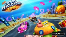Spongebob Squarepants - SpongeBob Nick Racers Revolution 3D [LittleKidsTV]