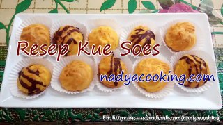 Resep Kue Sus Lembut dan Lezat - Profiterole (Cream Puff) Recipe