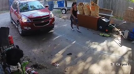 Une voleuse pas tres maline