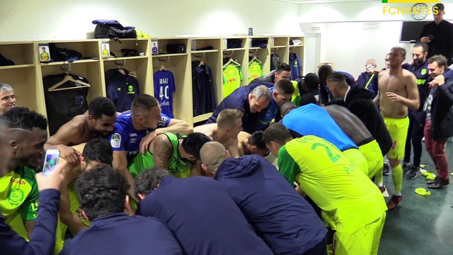 FCN-FCM : la joie du vestiaire