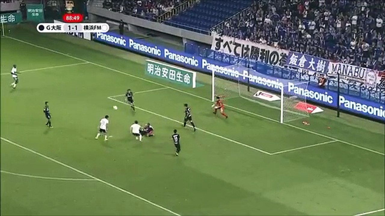 Gamba Osaka 1:2 Yokohama Marinos  (Japanese J League. 30 September 2017)