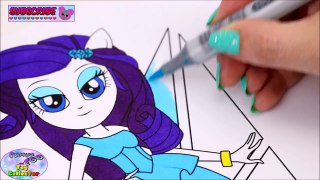 My Little Pony Coloring Book Rarity Compilation Episode Surprise Egg and Toy Collector SETC