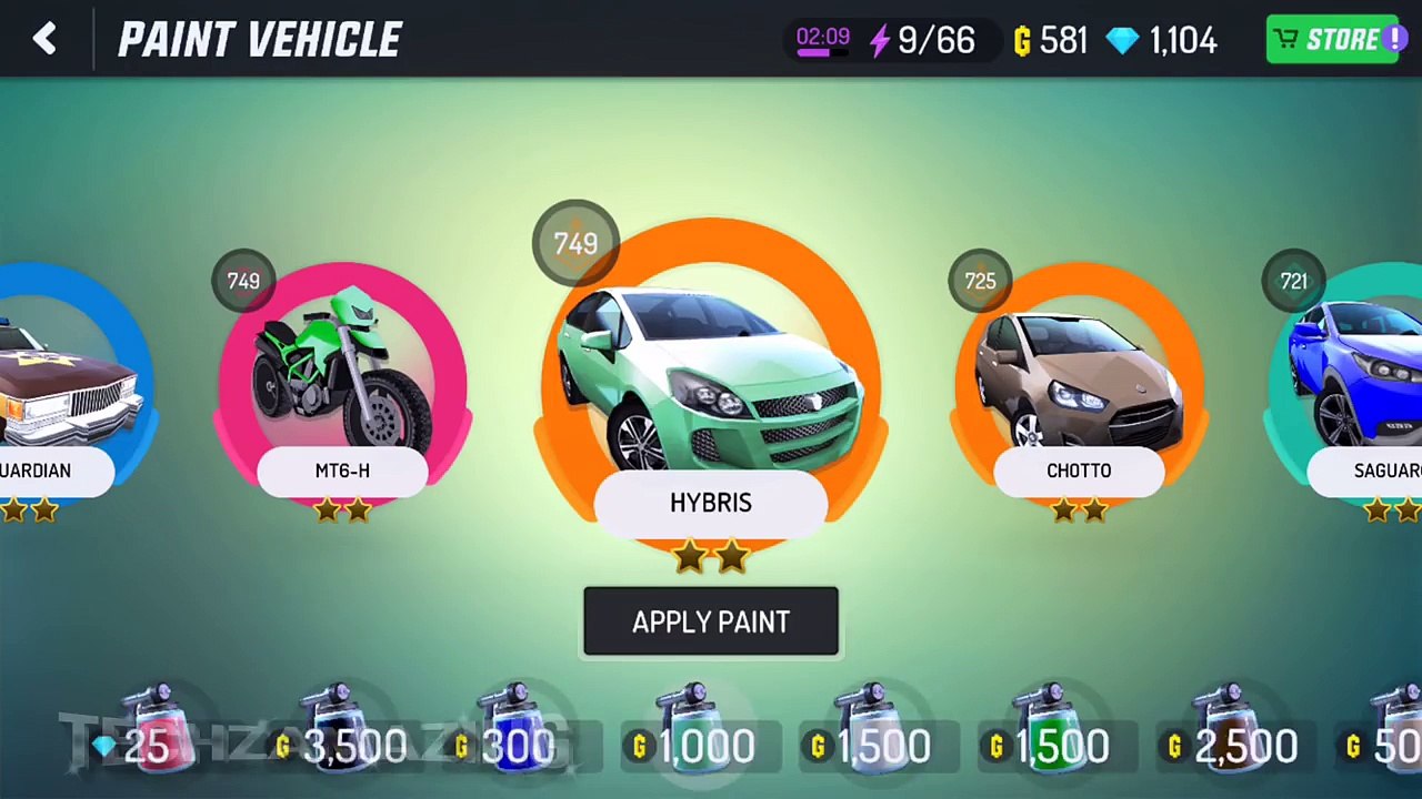 GANGSTAR NEW ORLEANS - PRODIGAL SICKLE ( 3 STAR MAXED ) & HYBRIS CAR