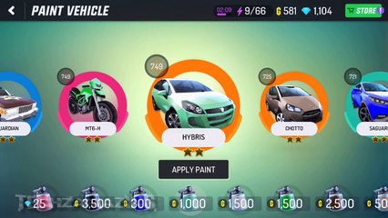 GANGSTAR NEW ORLEANS - PRODIGAL SICKLE ( 3 STAR MAXED ) & HYBRIS CAR
