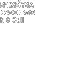 BTExpert Battery for Clevo 687E412S4Y4A BatB5105M C4500Bat6 5200mah 6 Cell