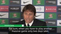 Packed schedule hindered Chelsea - Conte