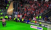 Match de foot Amiens Lille : la barrière d'une tribune s'effondre, plusieurs blessés graves