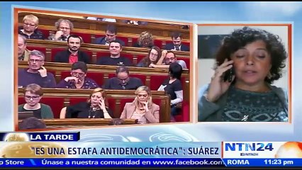 Análisis NTN24 | Debate entre posiciones a favor y en contra del referendo independentista de Cataluña