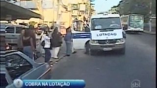 Pegadinha - Anaconda na lotaçao