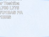 LB1 High Performance Battery for Toshiba Satellite L700 L775 Fits PA3817U1BAS