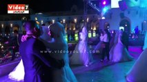 البحر الأحمر تقيم حفل زفاف جماعى لـ 25 عروسة