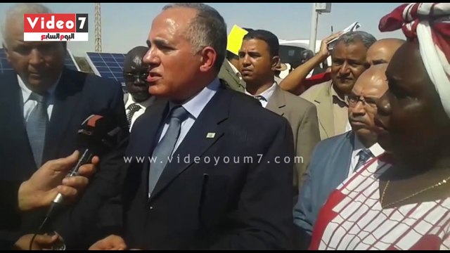 وزير الرى : الخزان الجوفى كالإنسان يجب منحه راحة ٨ ساعات يوميا