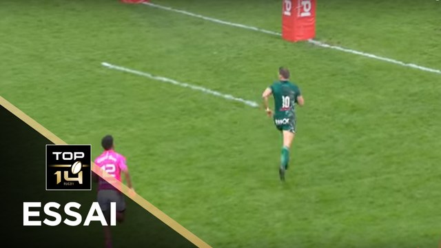 TOP 14 - Essai Colin SLADE (SP) - Pau - Paris - J6 - Saison 2017/2018