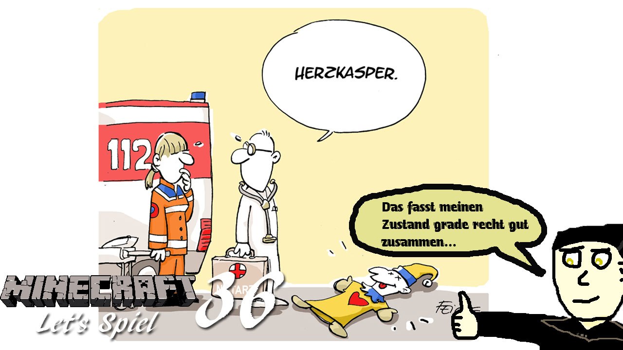 Minecraft 'Let's Spiel' (Let's Play) 36: Herzkasper!