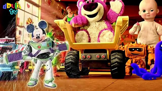 Toy Story ClubHouse Finger Family | Mickey Mouse, Donald, Minnie, Pluto | Surprise eggs Rhymes