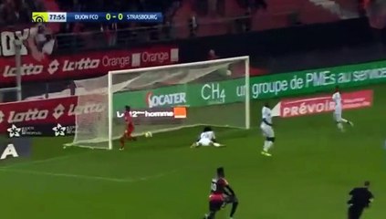 LES BUTS DIJON 1-1 STRASBOURG