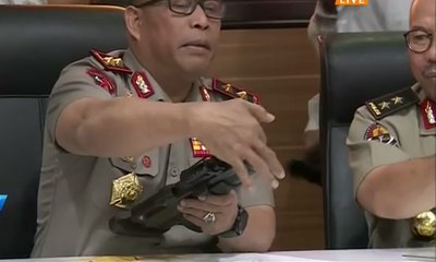 Jumpa Pers di Akhir Pekan, Polri Bahas Senjata