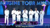 [VIETSUB] Lời phát biểu nhận giải Bonsang của MONSTA X [SORIBADA AWARDS 2017]