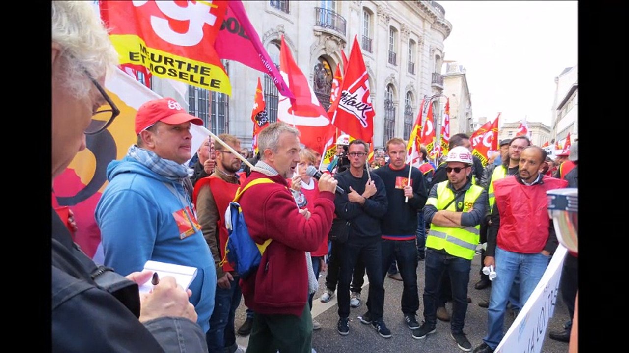 1 Manifestation  contre les ordonnances 12 Septembre 2017