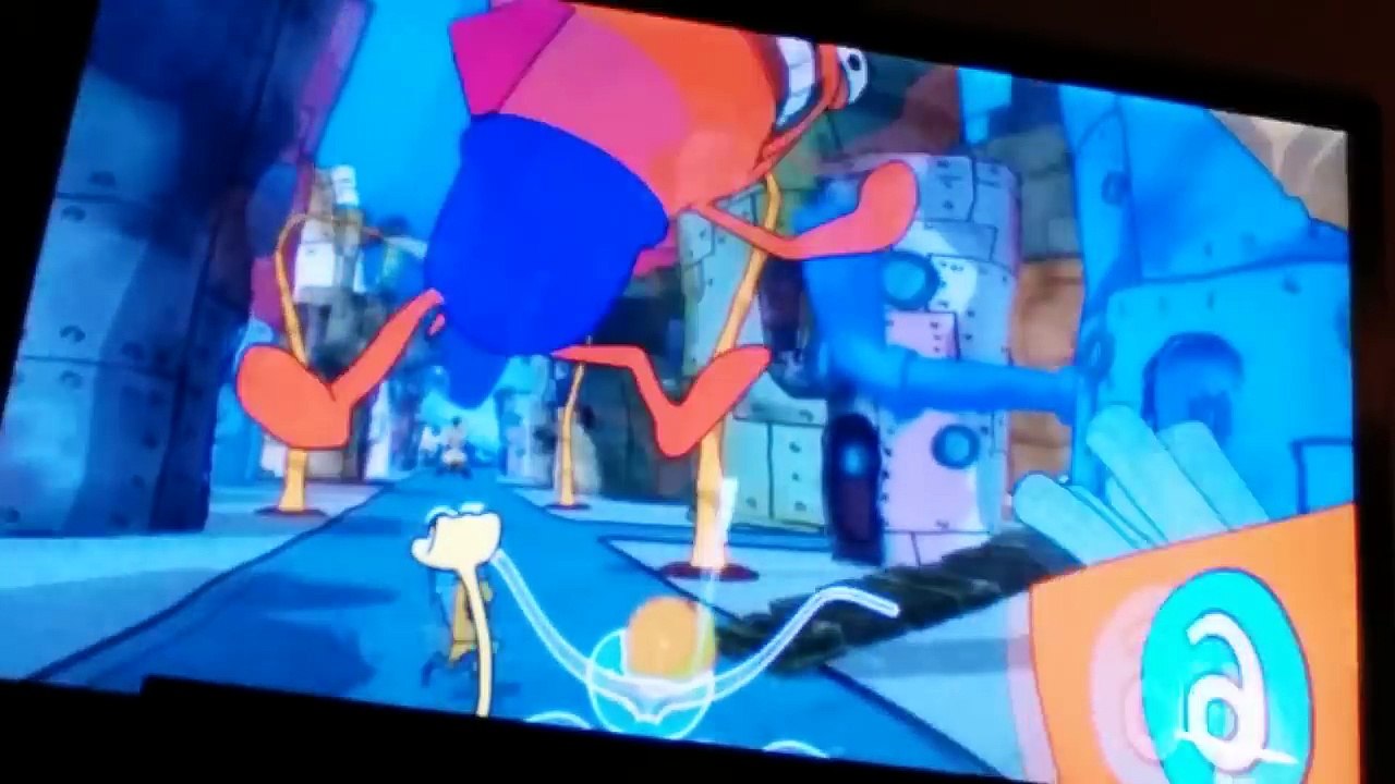 Kirby and Link ride Spongebob 4D